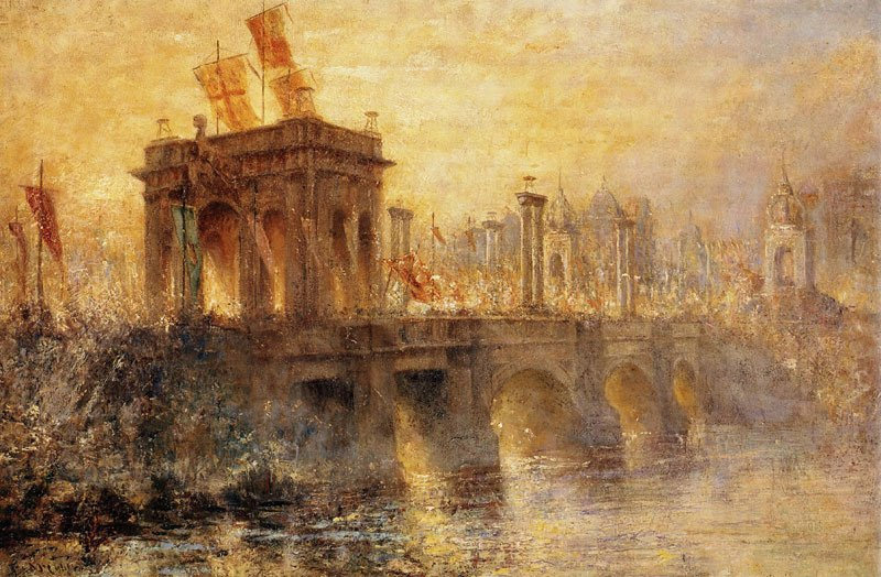 Frederick Mccubbin Princes Bridge